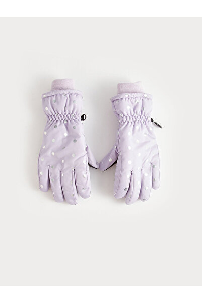 LC Waikiki LCW ACCESSORIES Polka Dot Patterned Girl's Snow Glove
