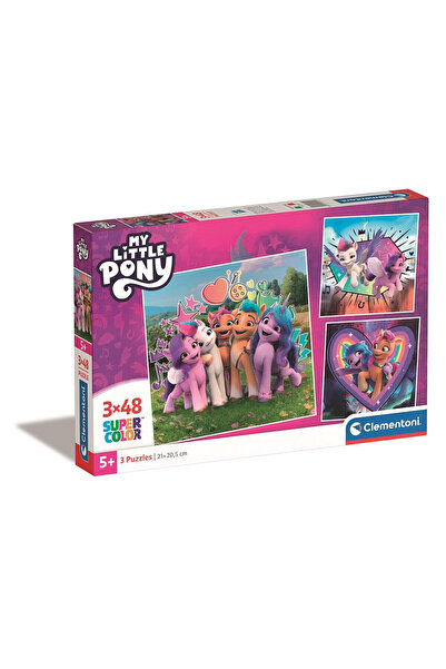 MY LITTLE PONY Micul meu ponei Doodles Puzzle Clementoni 3x48 piese