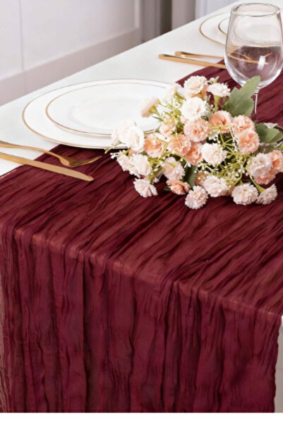 KAMİZ Τραπεζομάντιλο Bohemian Runner Μοντέρνα διακόσμηση σπιτιού Γάμος Αρραβώνας Ειδική ημέρα Σετ τραπεζομάντιλο προίκασης 100% βαμβάκι