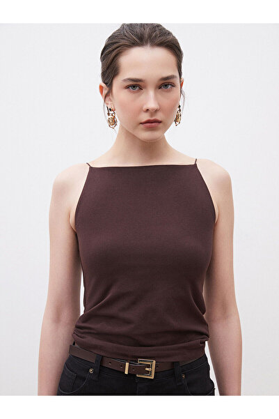 LC Waikiki Peak New Season Halter Neck Women's Tank Top