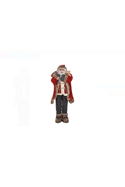 OEM Figurina Mos Craciun cu Sac si Ursulet 120cm