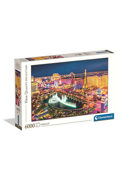 Cities Cities Puzzle Las Vegas 6000 pieces Clementoni
