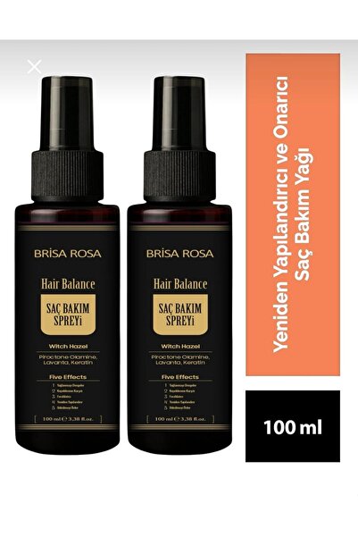 Brisa Rosa Yağlı Saçlara Özel Witch Hazel, Keratin, Yağlanma Kepek Karşıtı Sa...