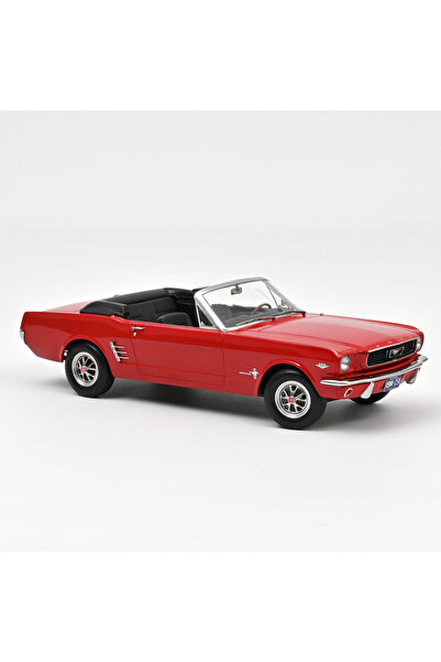 Norev Car model, Car model Ford Mustang Convertible 1966 - Red 1:18