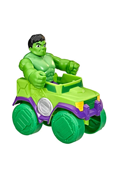 Hasbro Marvel Spidey and Friends Set – Hulk Smash Car and Figure