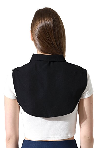 SCHIK Cotton Collar Half Shirt Black Sckwm24Gml01