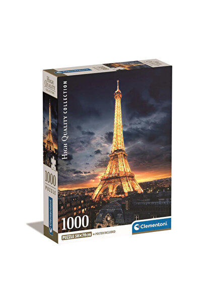 Cities Orașe Tour Puzzle Paris 1000 piese Clementoni