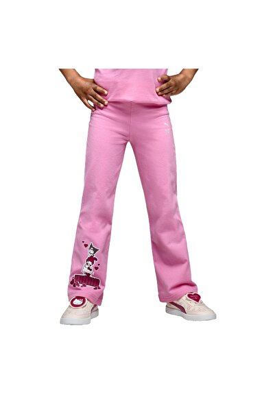 Puma X Hk&Fr Flared Leggings Girls' Pink Leggings Girls' Leggings 632388