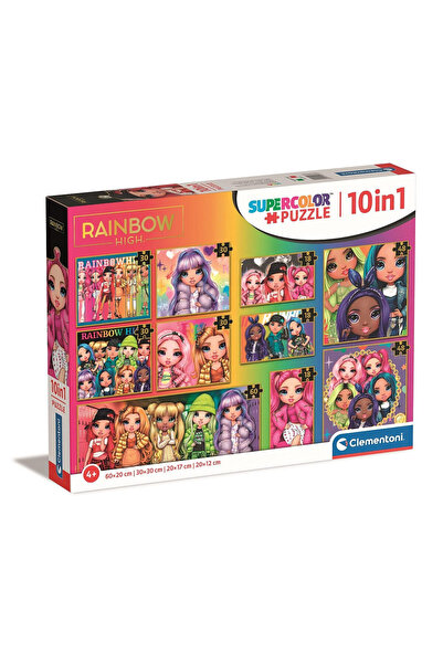 Rainbow High Personalities Puzzle 10 în 1 Clementoni
