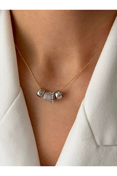 Vi store Çelik Lina Kolye