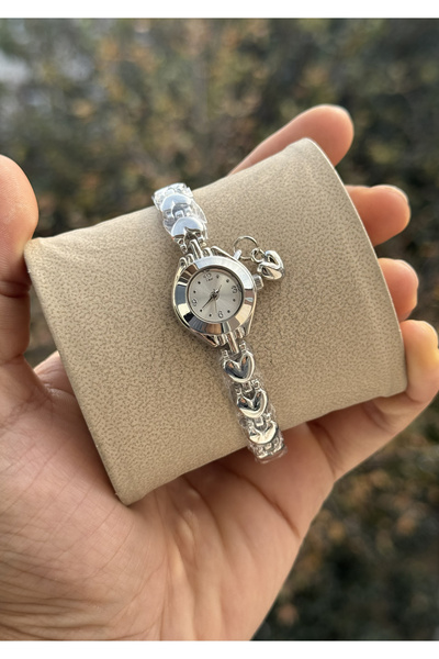 Tulpar New Season Special Design Charmy Minimal Case Heart Cord Women's Wristwatch