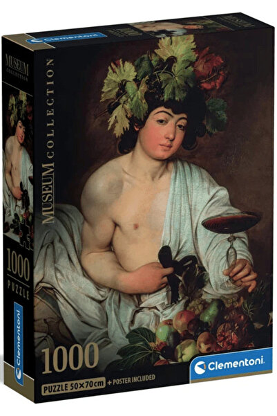 ART ă Caravaggio Bacchus puzzle Compact de 1000 de piese Clementoni