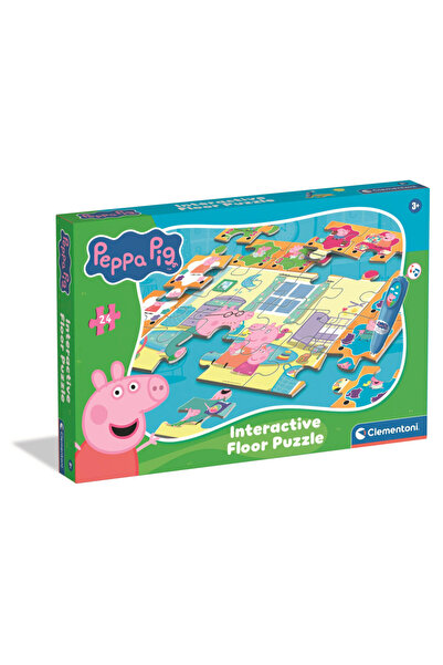 Peppa Pig Peppa Pig Reading interactive puzzle of 24 pieces Clementoni
