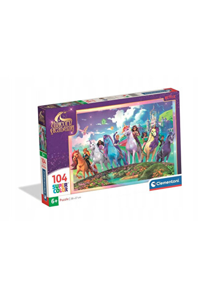 Unicorn Academy Unikornis Akadémia Mystic Puzzle de 104 piese Clementoni