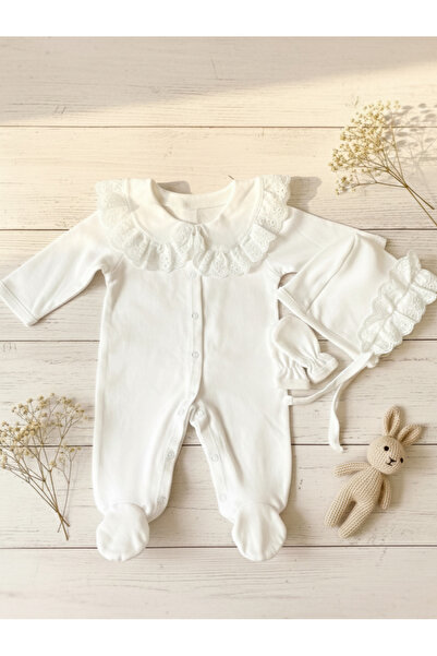 Zezig Lora 3-Piece Hospital Discharge Set 100% Cotton