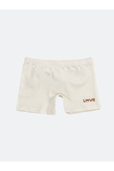 LC Waikiki Özmarka New Season Elastic Waist Girls' Boxer Shorts