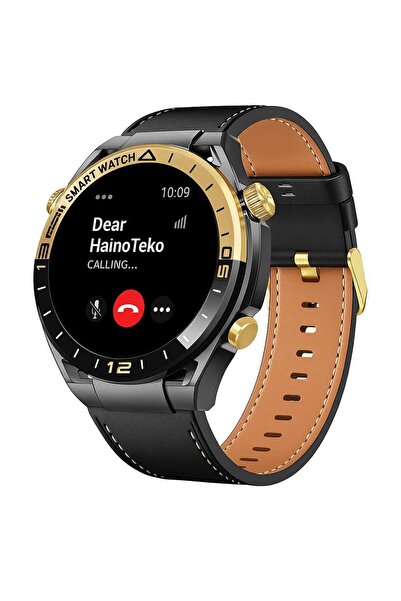 Universal RW-68 Akıllı Saat – AMOLED Ekran, BT Arama, 3 Farklı Kordonlu Premium Smart Watch