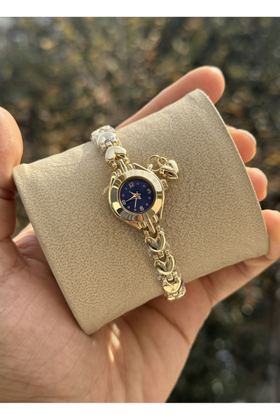 Tulpar New Season Special Design Charmy Minimal Case Heart Cord Women's Wristwatch