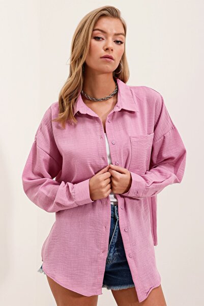 Hiccup Βασικό πουκάμισο BDART με λεπτομέρεια από λινό μείγμα