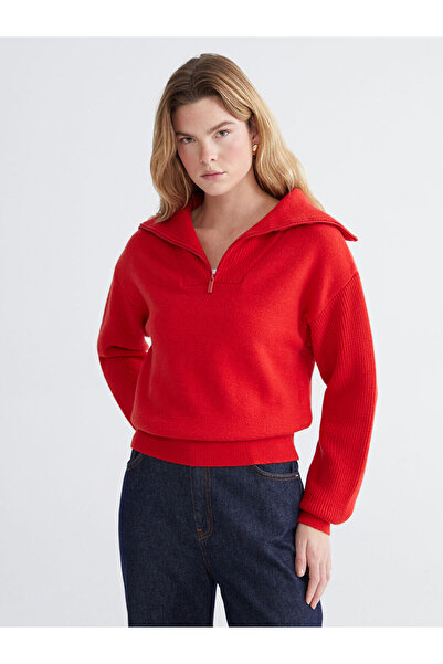 LC Waikiki Vizyon New Season Polo Neck Women's Knitwear Sweater