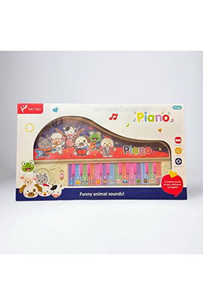 Universul Jucăriilor Interactive Piano with Animal Sounds – “Funny Animal Band”