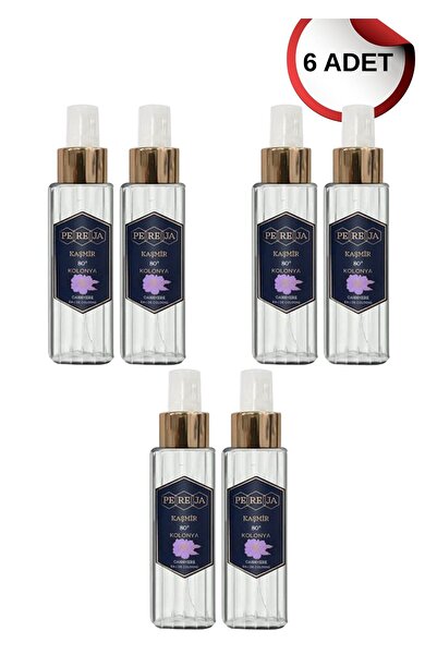 Pereja Pet Ambalaj Kaşmir Kolonyası 100 ml 6 Adetli