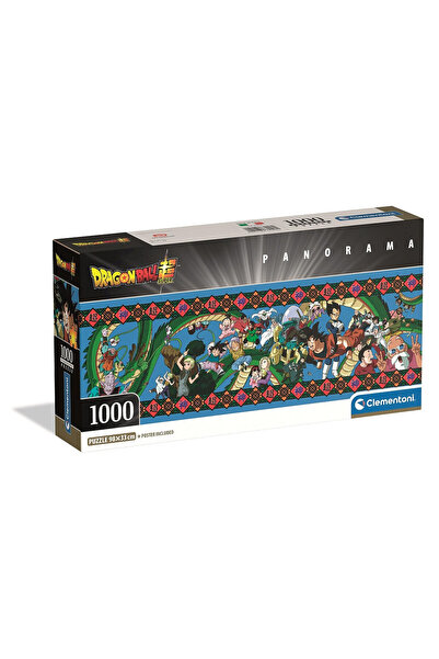 Dragon Ball Puzzle panoramic Compact Clementoni, 1000 de piese