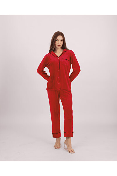 Clyfora Velvet Modal Pajama Set