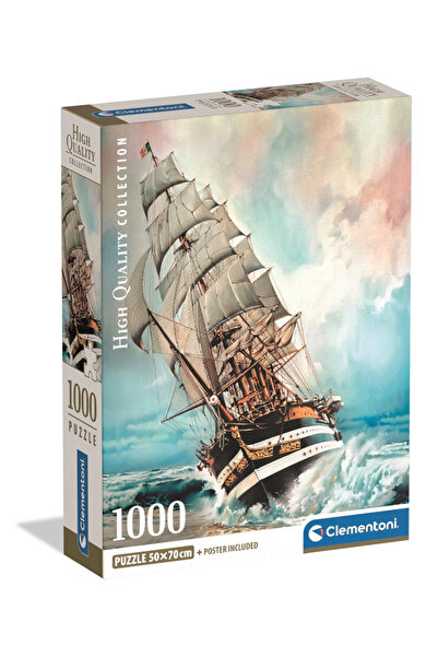CARS Amerigo Vespucci Vehicle Compact Puzzle with 1000 pieces Clementoni