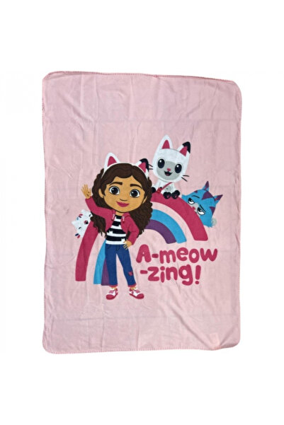 Gabby's Dollhouse A-meow Zing Polar Blanket, 100 x 140 cm