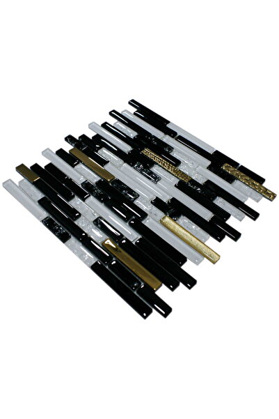 Englass Glass mosaic "ALISEDA ICE GOLD" glass tile for kitchen and bathroom walls