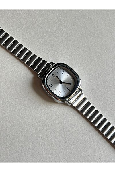 lotusbybuket VIP Çelik Silver Kare kasalı Yeni sezon Unisex saat