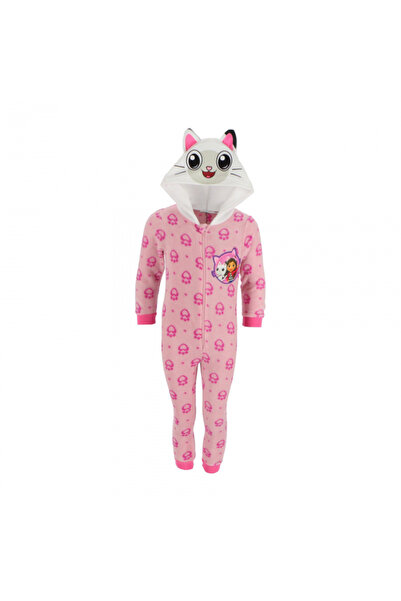 Gabby's Dollhouse Pijamale din fleece, culoare coral -