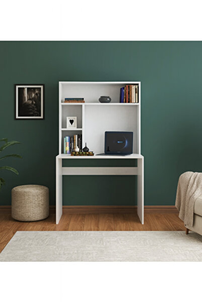 258 MoLife Alora Kitaplıklı Çalışma Masası, Bilgisayar Masası