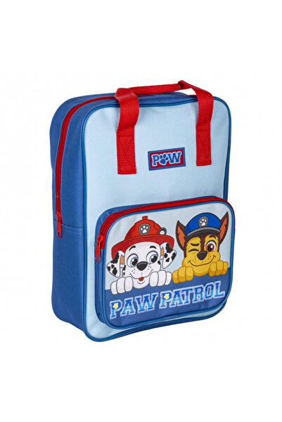 PAW PATROL Kindergarten backpack with handle, front pocket Chase, 23 x 31 x 9 cm