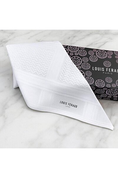 Louis Feraud شماغ لويز فيرود ابيض