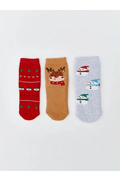 LC Waikiki Новогодишни момчешки чорапи, 3 чифта (W5)