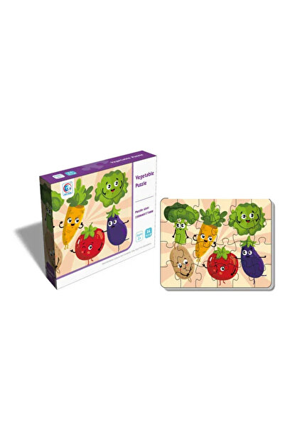 tga Cardboard Puzzle - Vegetables, 24 pieces