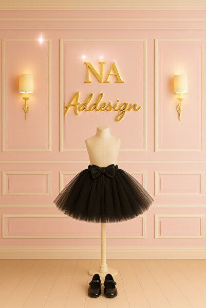 NA ADDESIGN Short Puffy Tutu Skirt, Lining Li, Elastic Waist (10 Colors)