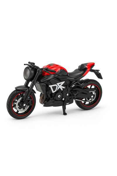 OEM Motocicletă turnată sub presiune din metal – Model sport roșu-negru, 19x9...