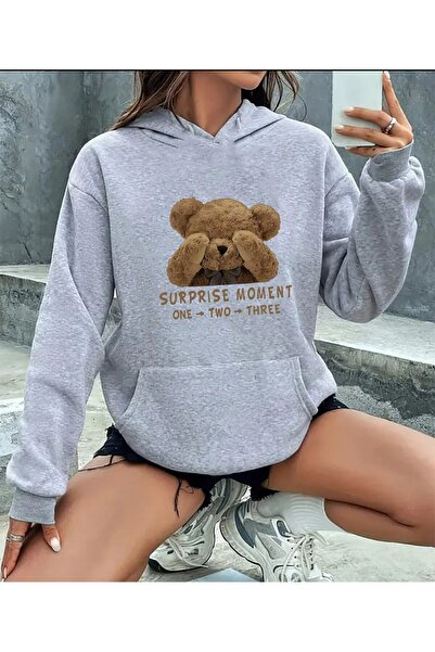 Elvino Iznenadni trenutak: Ženska/muška unisex majica sa kapuljačom i printom...