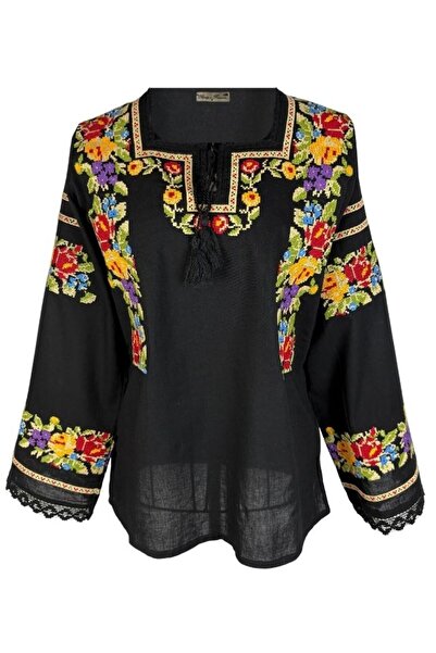 rody's forever Women's blouse DF black/yellow , size 3XL