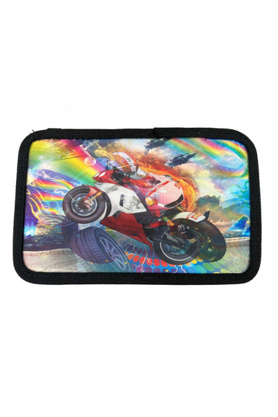 tga Penar echipat Moto Race, hologramă 3D, 3 compartimente, 19 x 12 x 6 cm, 3...
