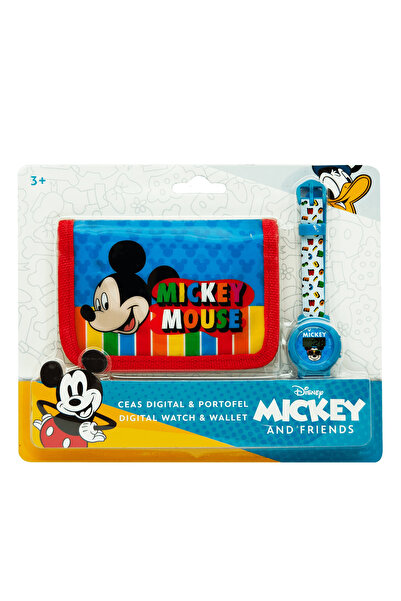 Mickey Mouse Rainbow Watch and Wallet Set