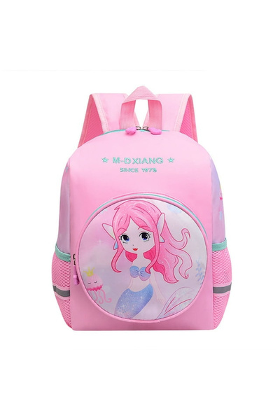 tga Preschool backpack with 2 compartments and side pockets, Mermaid 33 x 25 x 10 cm