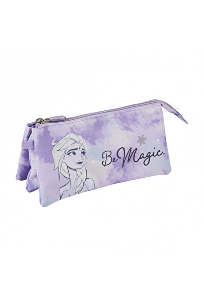 Frozen Pencil case with 3 compartments 2 Elsa, 22.5 x 2 x 11.5 cm
