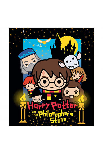 Harry Potter Chibi Cocolino Blanket, 120 x 150 cm