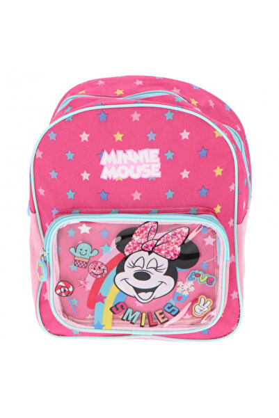 Disney Kindergarten backpack 2 compartments, Minnie Mouse Smiles