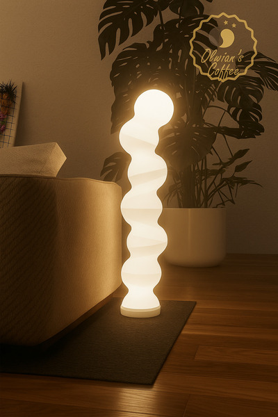 Olivians Coffee BEACON Floor Lamb - Beacon Modern Tasarımlı Lambader