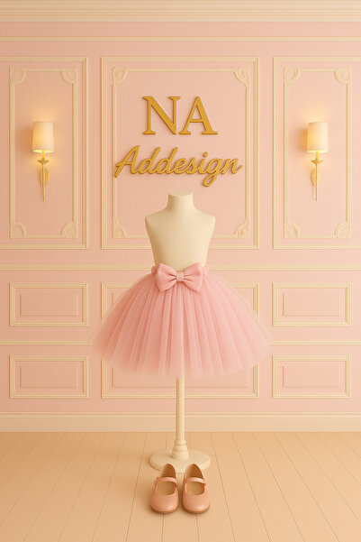 NA ADDESIGN Short Puffy Tutu Skirt, Lining Li, Elastic Waist (10 Colors)